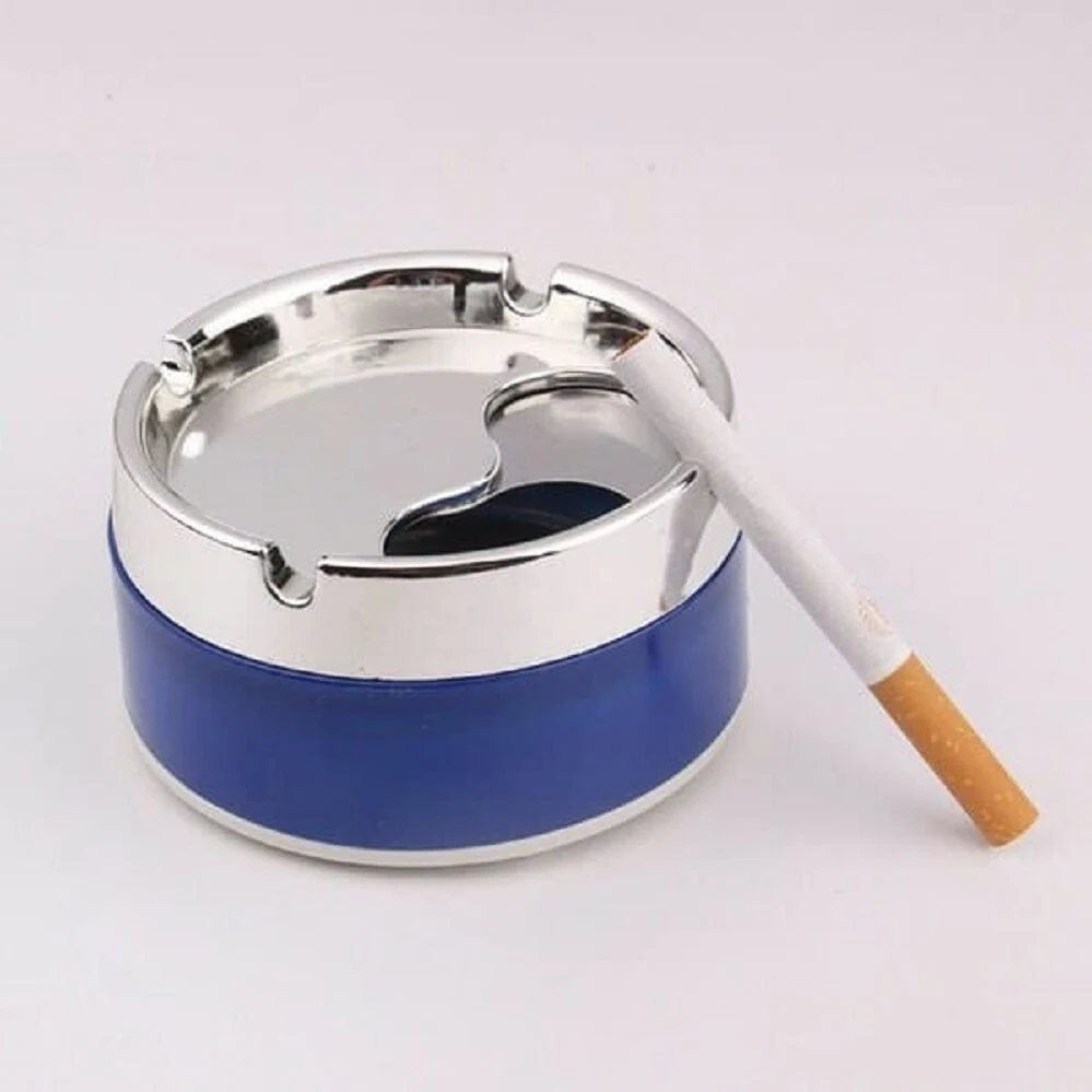 Exclusive Steel and Heatproof Fiber Ashtray Made in China