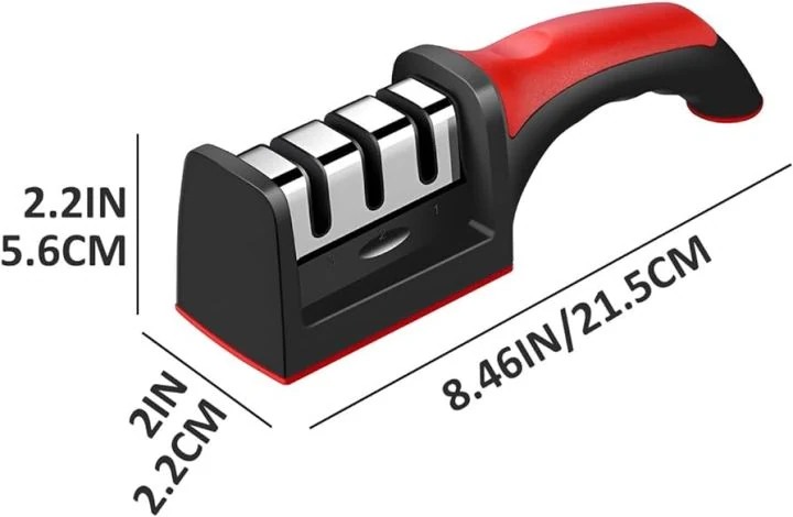 Stainless Steel Knife Sharpener Kitchen Tool image 4
