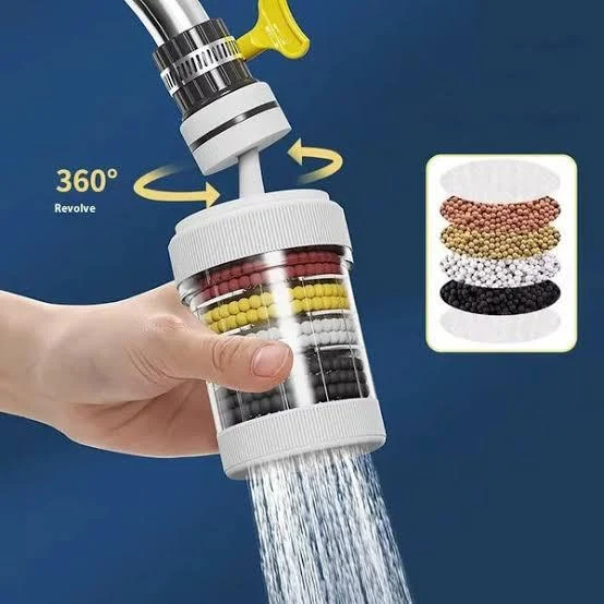 360 Degree Rotatable 6 Layers Water Filter Tap image 3