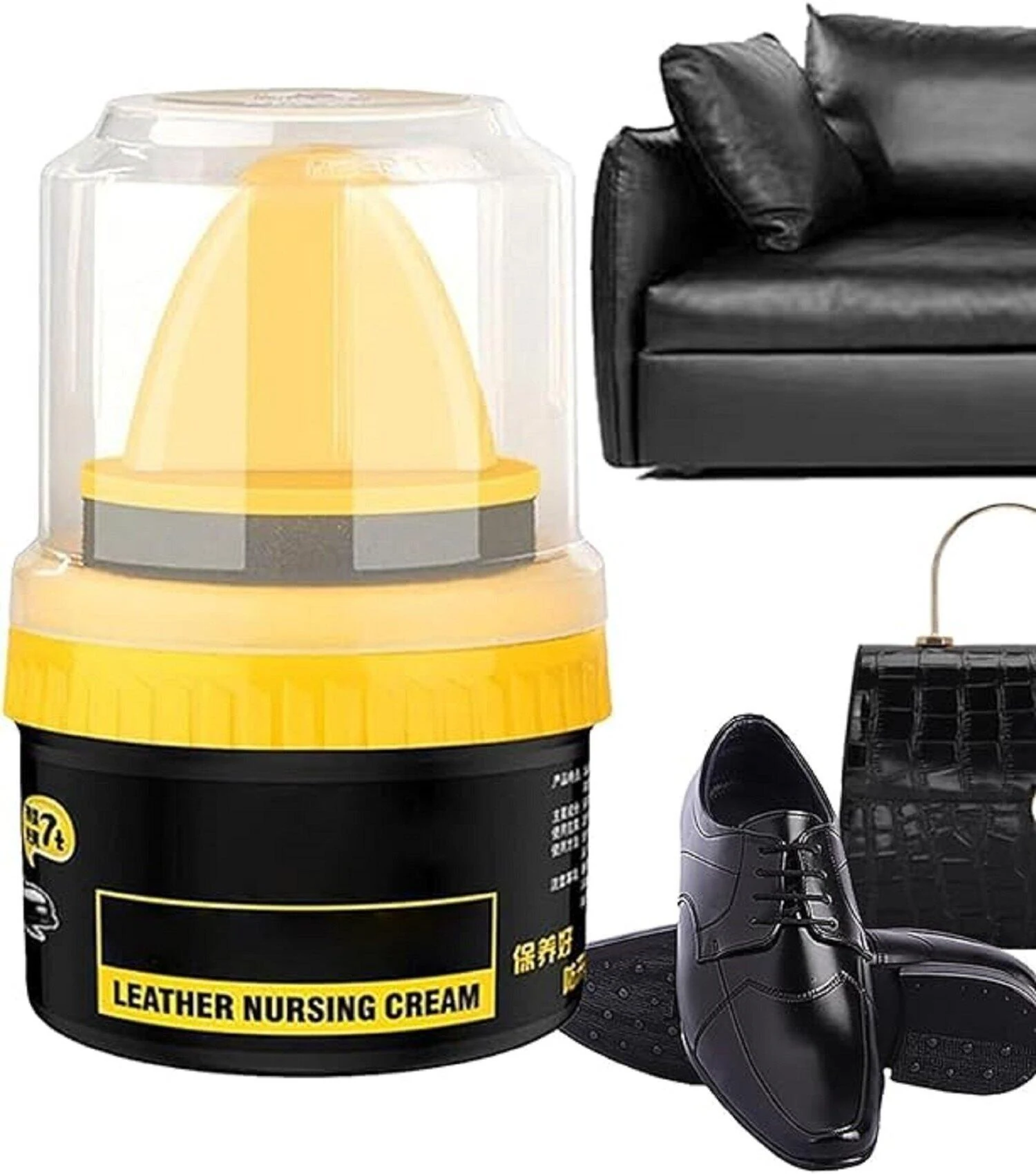 Leather Cleaner Polish for Shoes, Clothing and Sofa