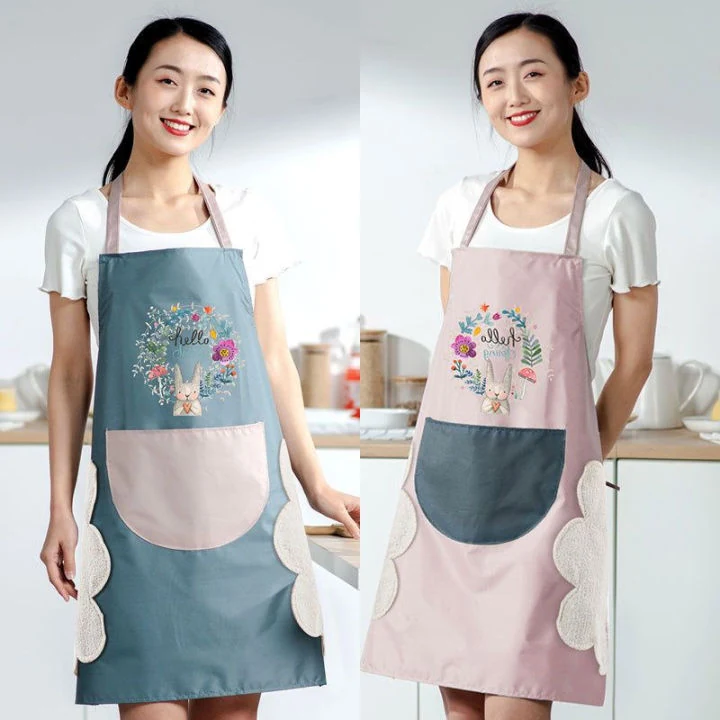 Kitchen Apron for Women with Pockets image 4
