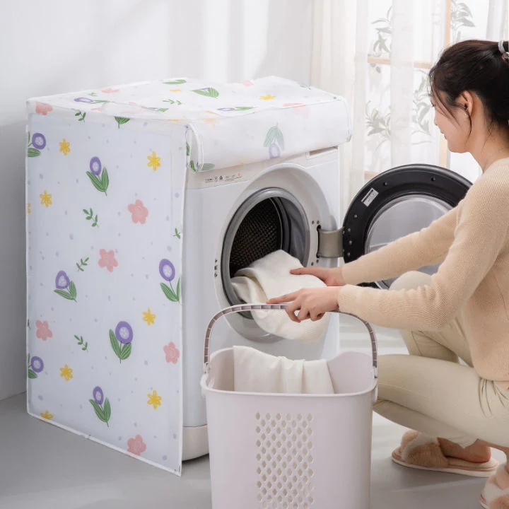 Front Loading Washing Machine Cover Waterproof Cover image 3