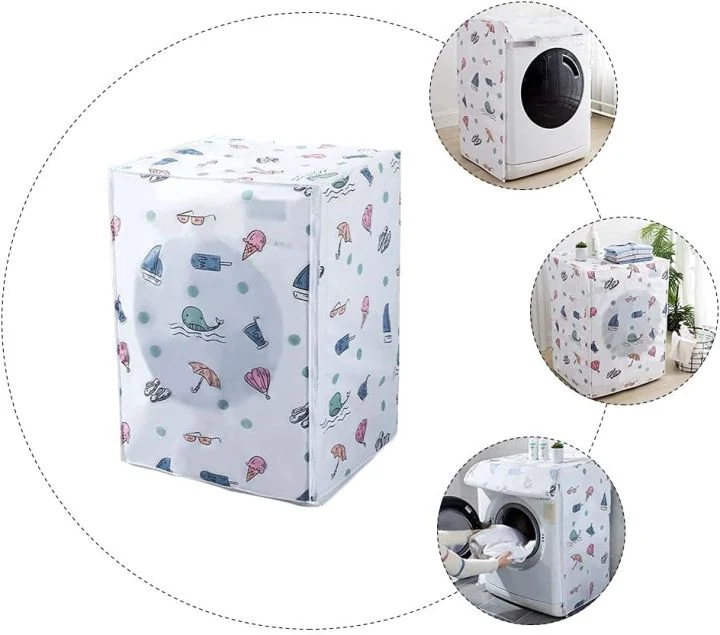 Front Loading Washing Machine Cover Waterproof Cover image 7