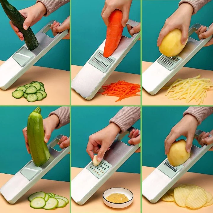 5 in 1 Multifunction Vegetable Cutter and Mandoline Slicer image 8