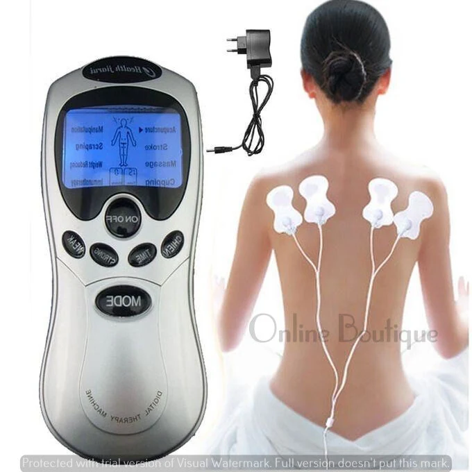 Digital Therapy Machine 4 Pad With Color Display and Lighting System