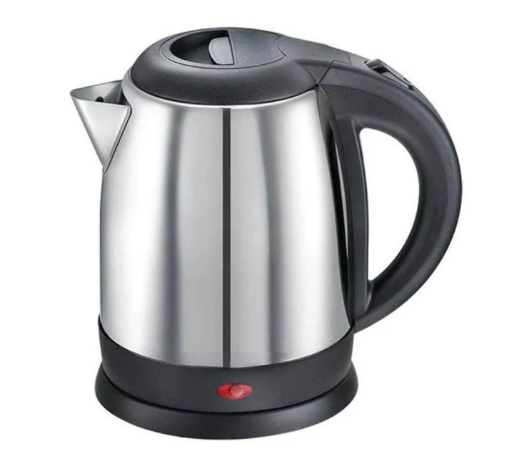 Electric Kettle 1.8 L Silver and Black image 2