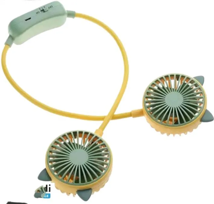 Folding Mini USB Neck Fan Hands Free Portable Fan image 5