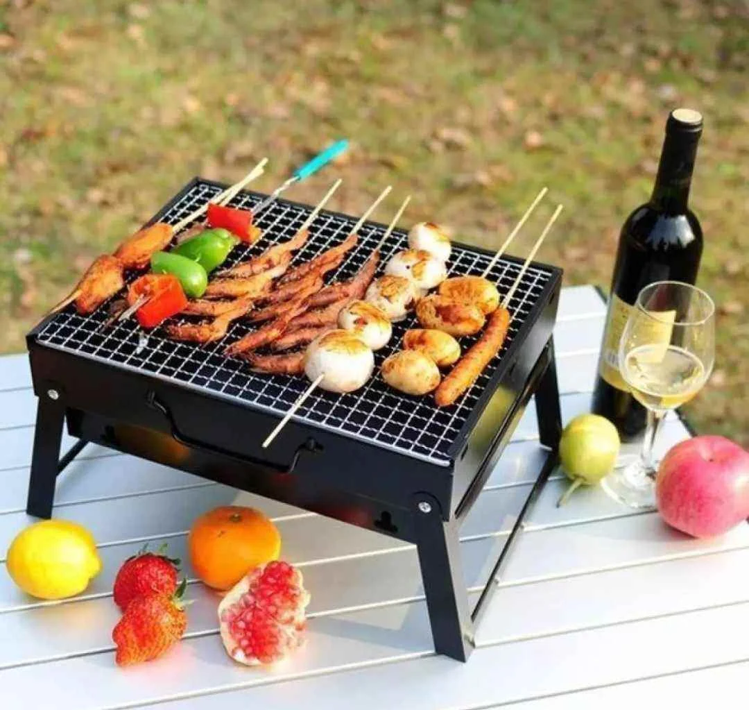 BBQ Portable Barbecue Grill (14 Inch)