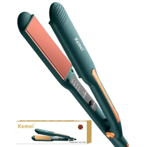 KEMEI KM 9827 Professional Hair Straightener Electric Flat Iron Hair Styling Tool image 3
