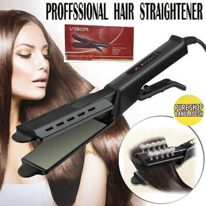 VIGOR V 908 Fast Hair Straightener Professional Hair Iron, Heavy Duty image 6
