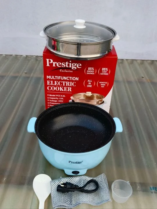 Prestige Electric Multicooker 7.5 L Multifunctional Rice Cooker and Hotpot image 6