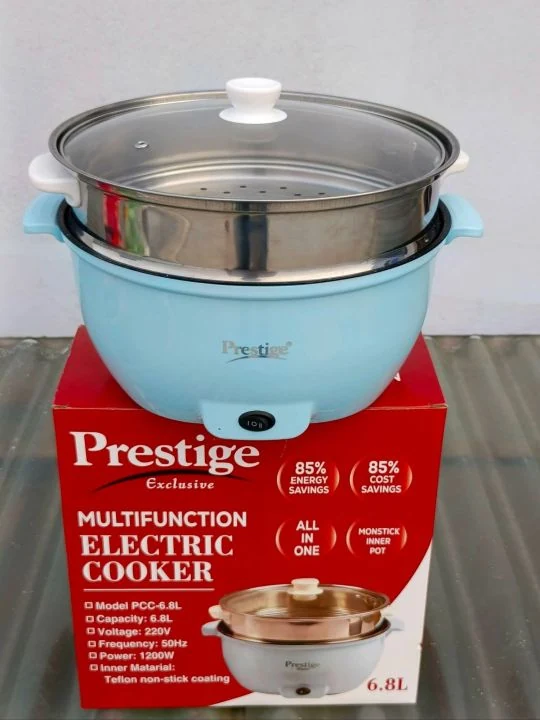 Prestige Electric Multicooker 7.5 L Multifunctional Rice Cooker and Hotpot image 8