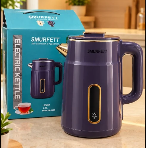 Smurfett Electric Kettle 2.5L 1500W