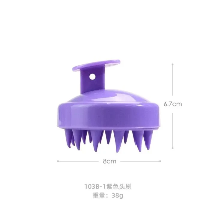 High Quality Silicone Shampoo Brush for Scalp Massage and Hair Care 1 Piece image 4