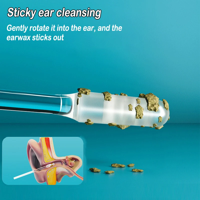 24pcs Sticky Ear Cleaner Swabs image 2