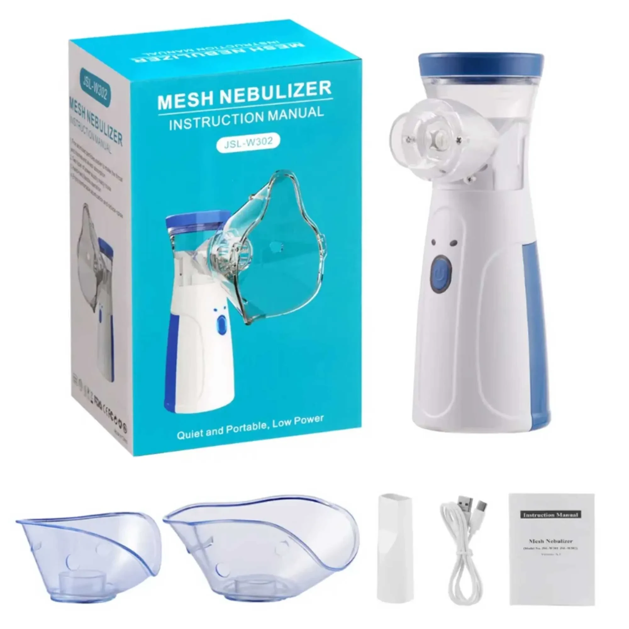 Portable Mini Handheld Mesh Nebulizer Machine JSL W302