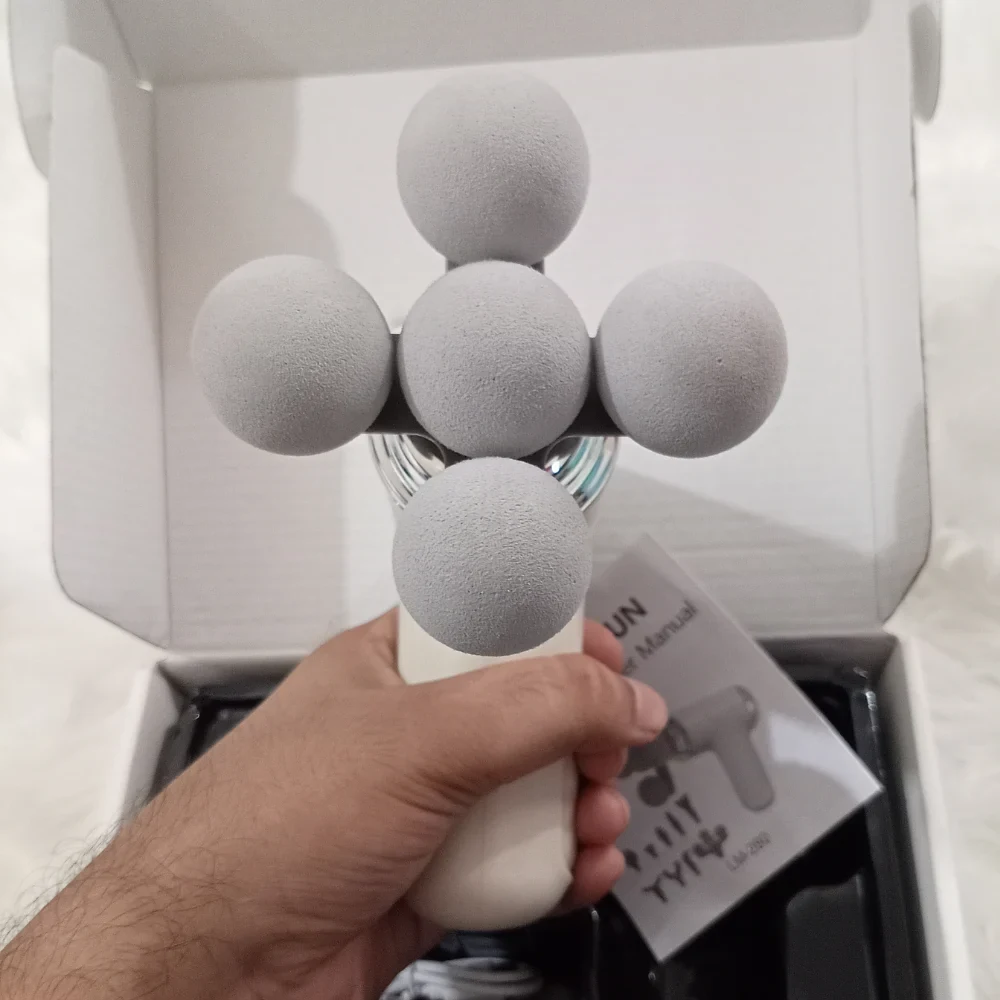 5 Headed Fascia Massage Gun