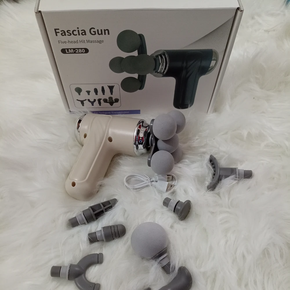 5 Headed Fascia Massage Gun image 2