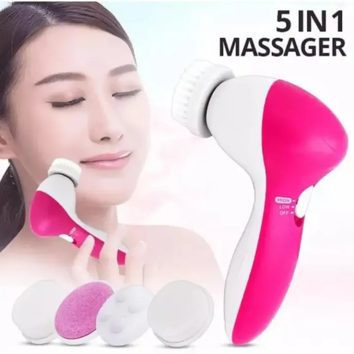 5 in 1 Facial Cleansing Brush Set for Face and Body image 6
