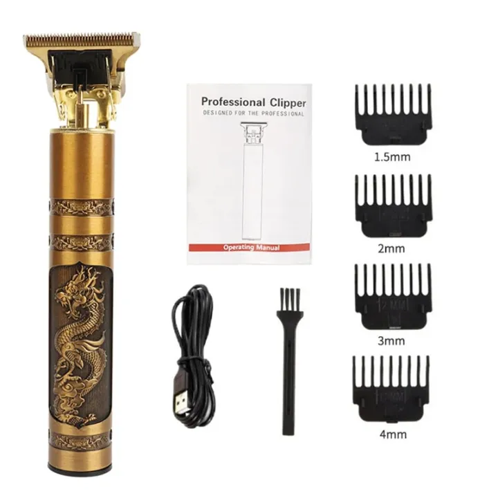 Vintage T9 Dragon Rechargeable Hair Clipper and Beard Trimmer for Men image 2